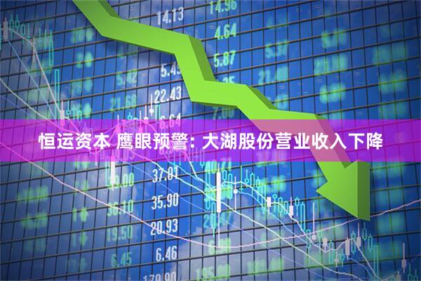 恒运资本 鹰眼预警: 大湖股份营业收入下降